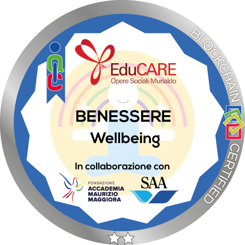 Benessere: ricerca della soddisfazione nella vita, cura della salute fisica, mentale e sociale e adozione di uno stile di vita sostenibile.